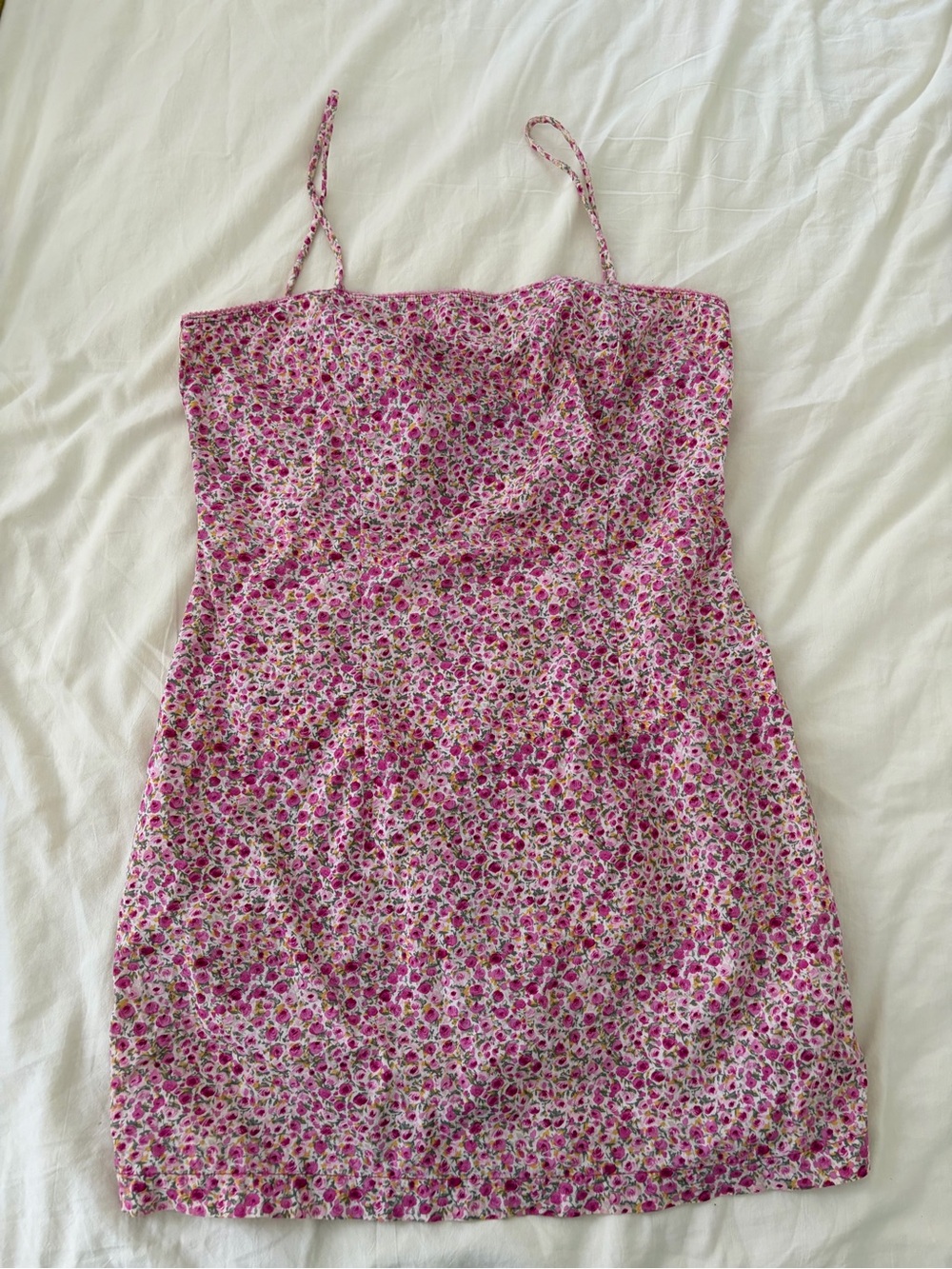 All That Jazz Pink Floral Mini Dress